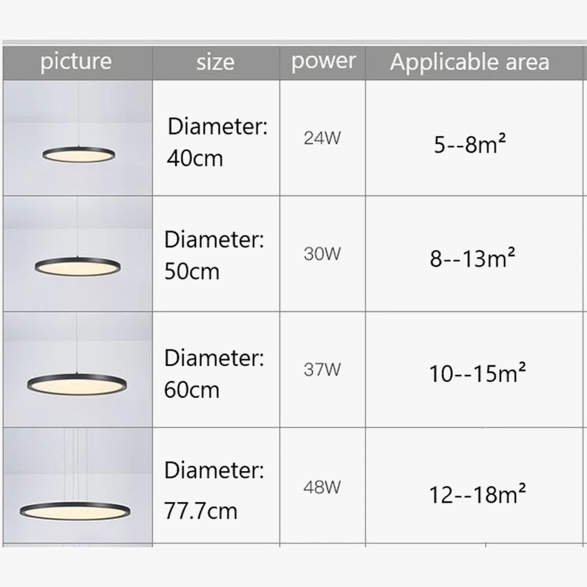 suspension lumières suspendus simple nordique led ronde luminaires en fer