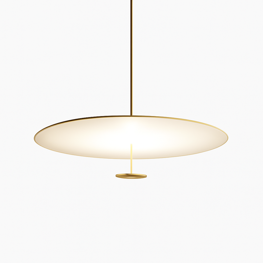 suspension luminaire ultra mince design minimaliste pour intérieur