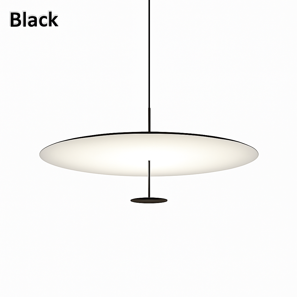 suspension luminaire ultra mince design minimaliste pour intérieur
