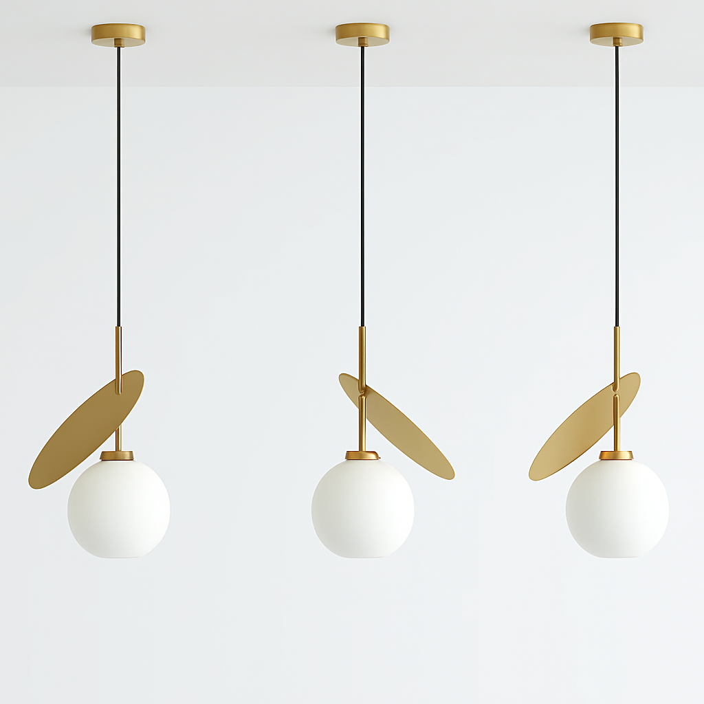 suspension lumineuse cerise originale pour décoration intérieure