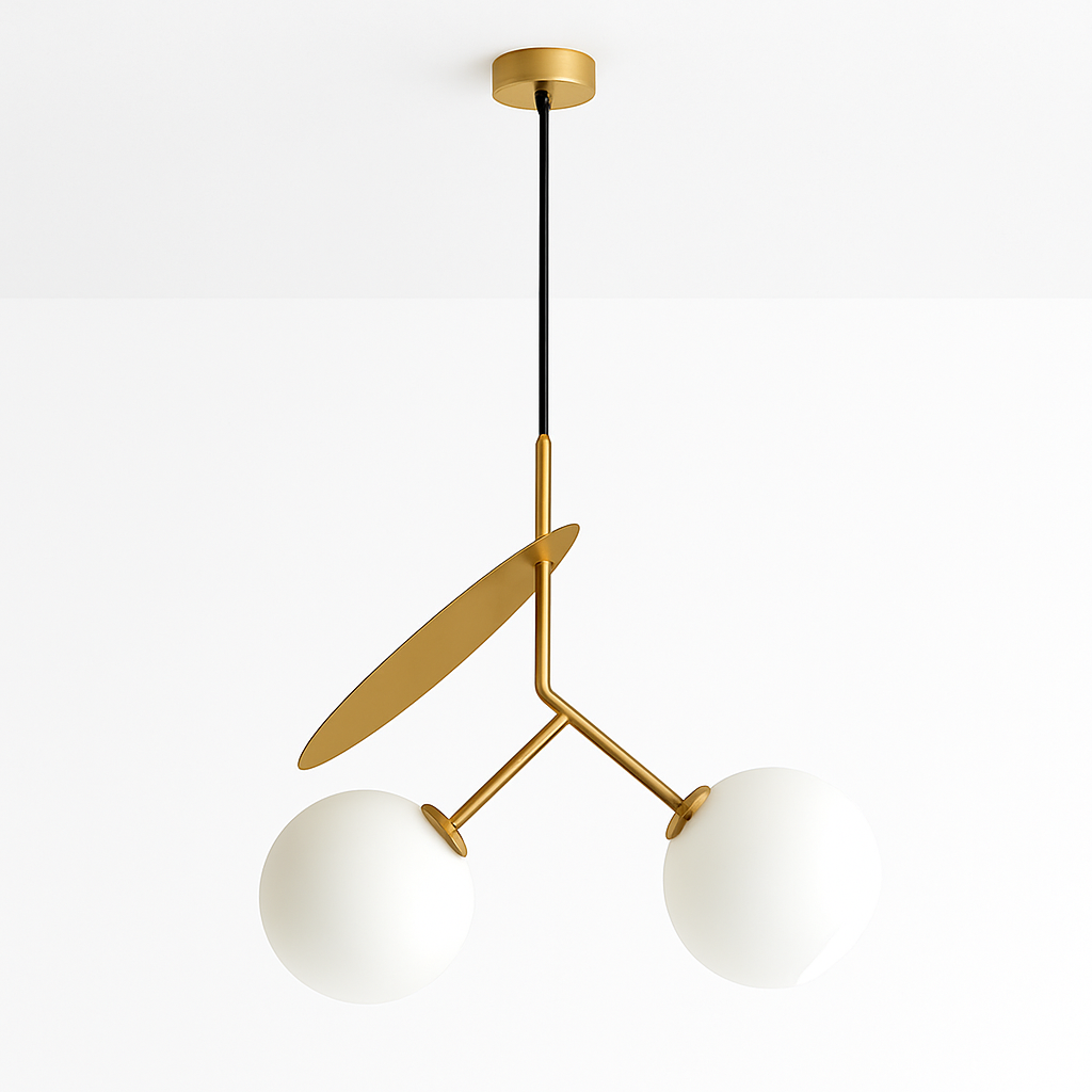 suspension lumineuse cerise originale pour décoration intérieure