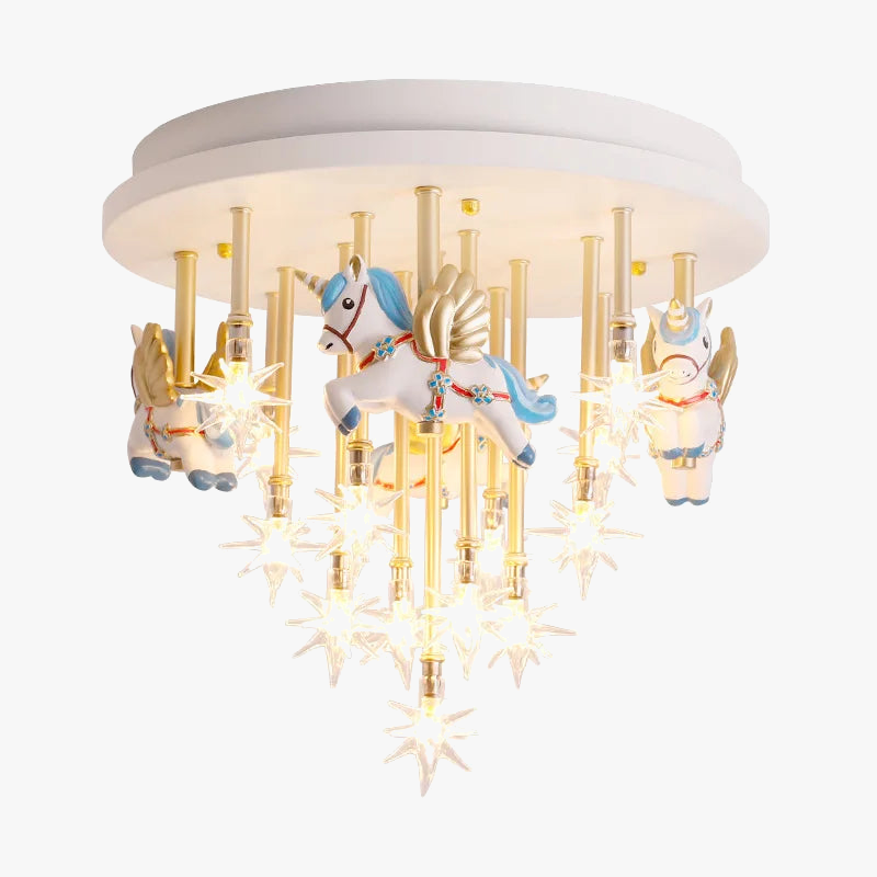 suspension lumineuse enfantine pour chambre à coucher amusante