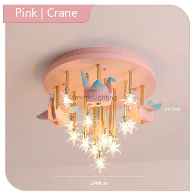 suspension lumineuse enfantine pour chambre à coucher amusante