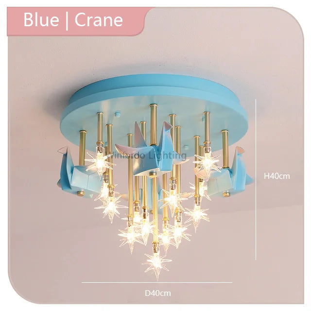 suspension lumineuse enfantine pour chambre à coucher amusante