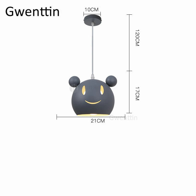 suspension lumineuse nordique pour enfants design moderne décoratif