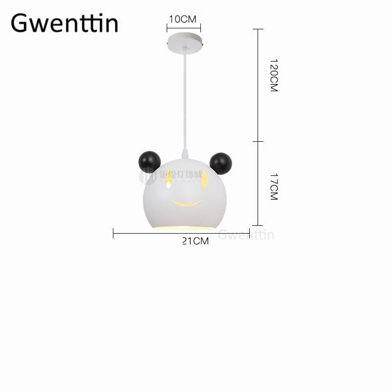 suspension lumineuse nordique pour enfants design moderne décoratif