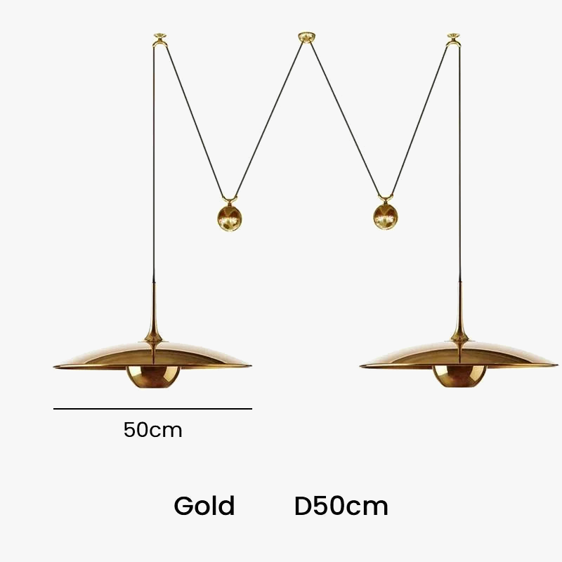 suspension lumineuse réglable design moderne pour intérieur