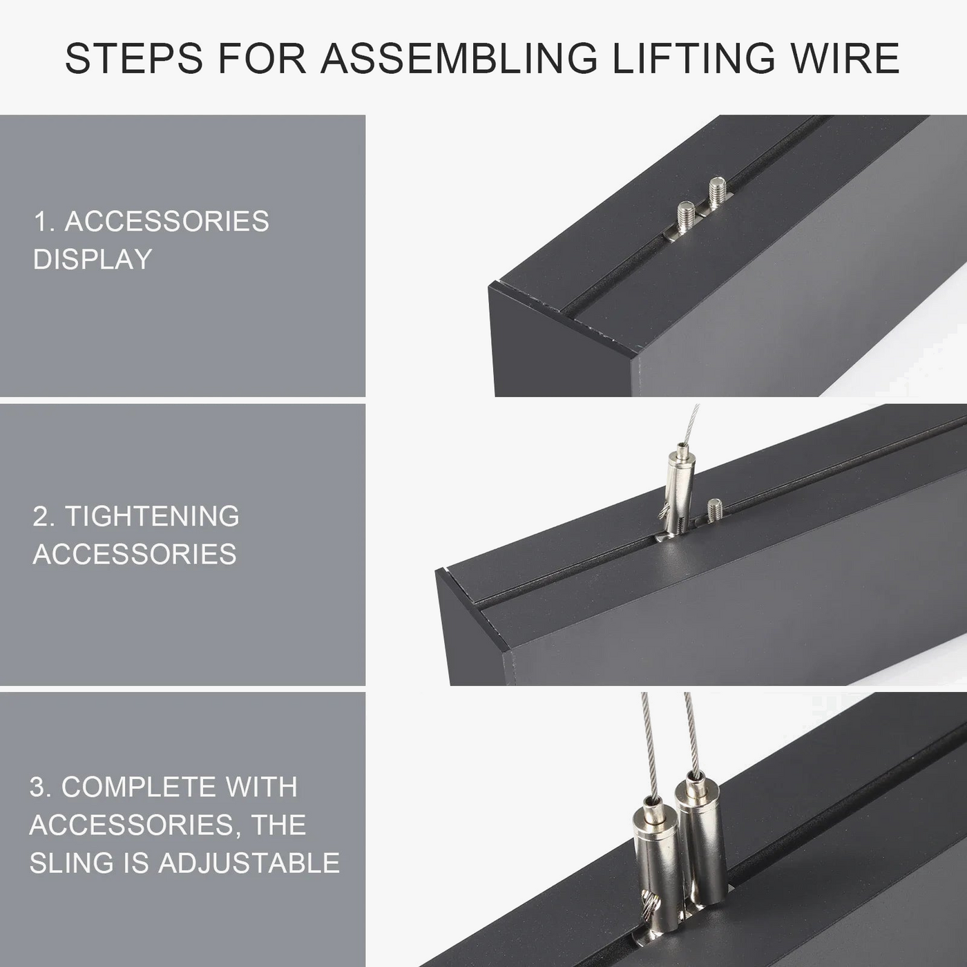 suspension lumineuse réglable pour intérieur moderne et élégant