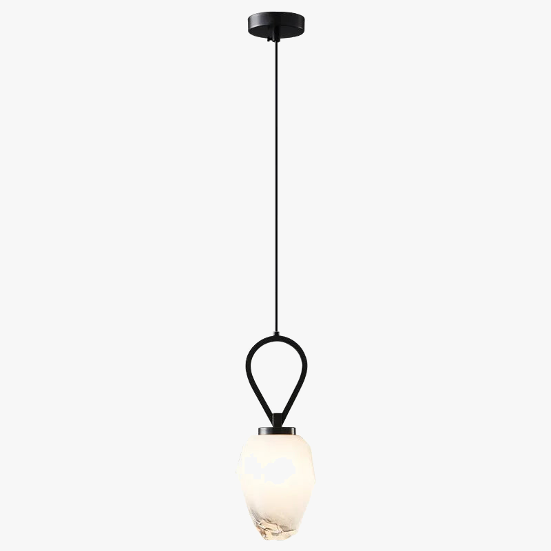 suspension lumineux led avec fil de cuivre réglable