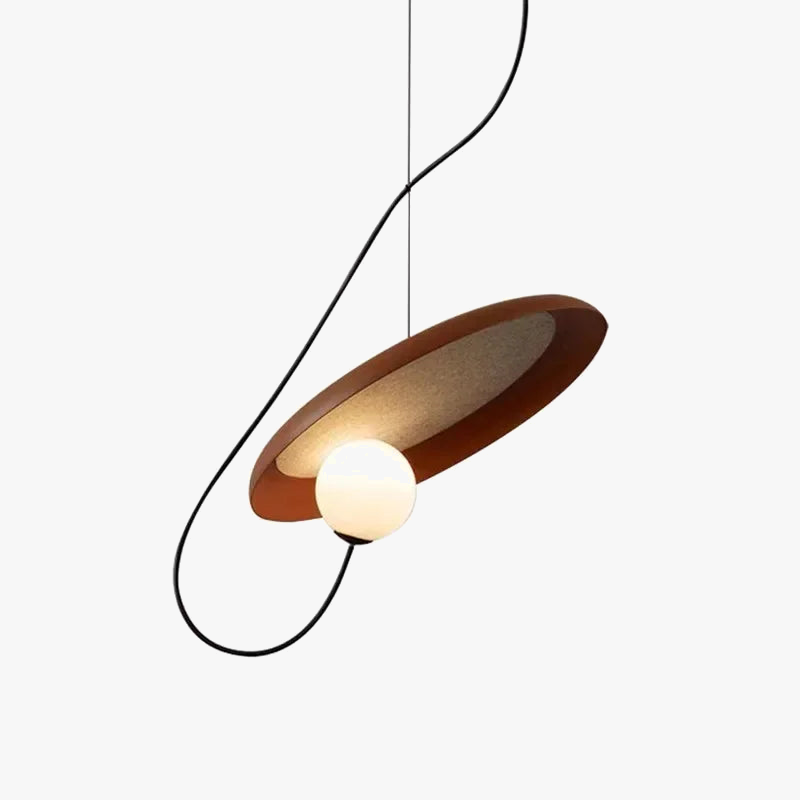 suspension magnétique design italien moderne en led