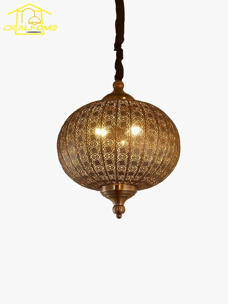 suspension marocaine vintage design pour café et restaurant