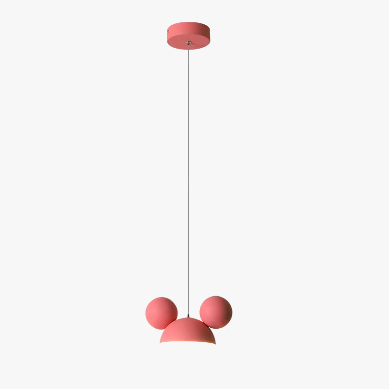 suspension mickey lampe moderne créative pour enfant