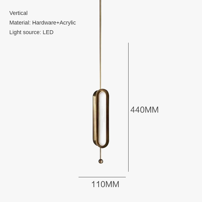 suspension minimaliste créative pour éclairage moderne et élégant