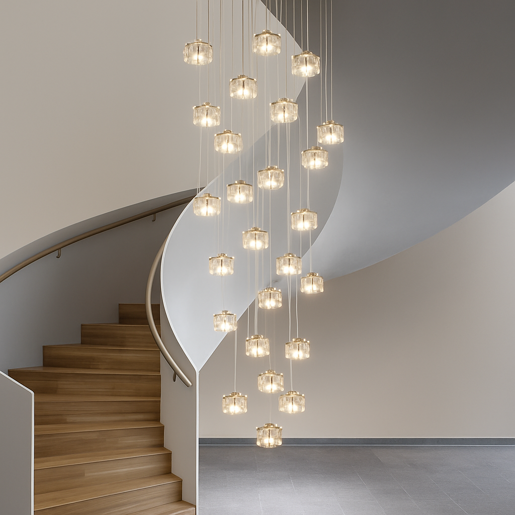 suspension minimaliste luxe pour éclairage moderne intérieur
