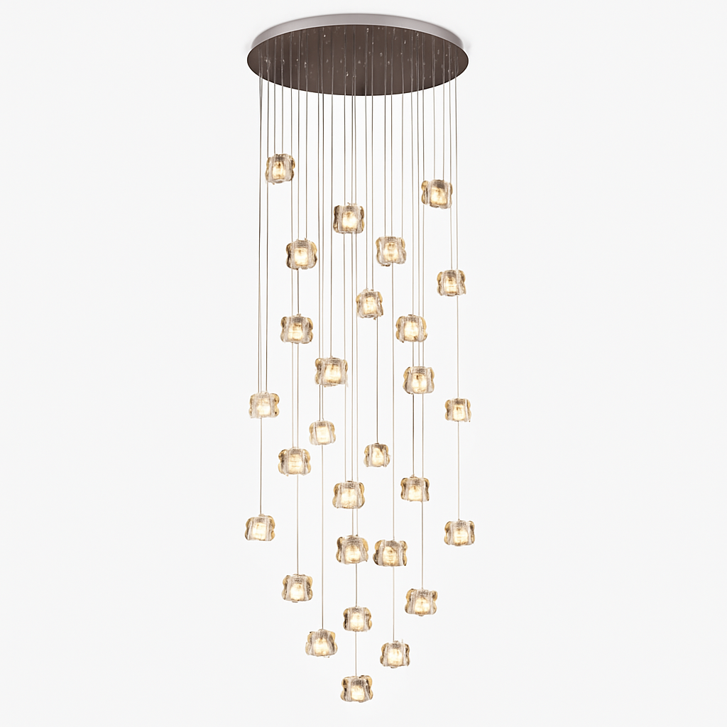 suspension minimaliste luxe pour éclairage moderne intérieur
