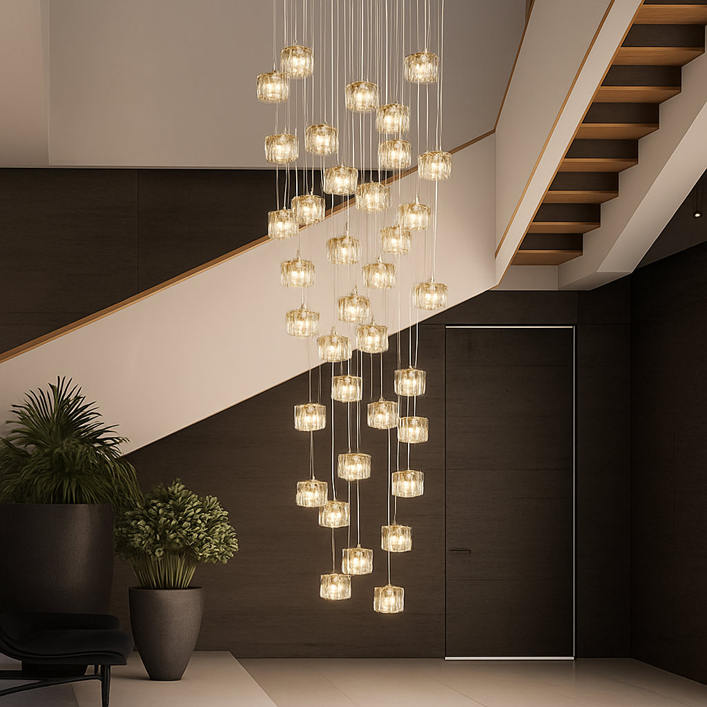 suspension minimaliste luxe pour éclairage moderne intérieur