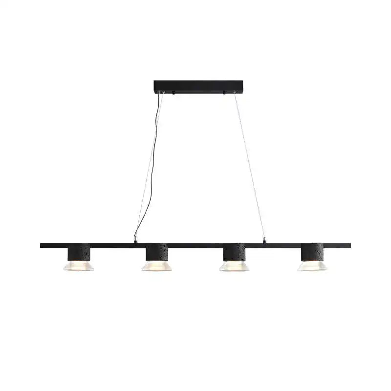 suspension minimaliste moderne en pierre acrylique personnalisée
