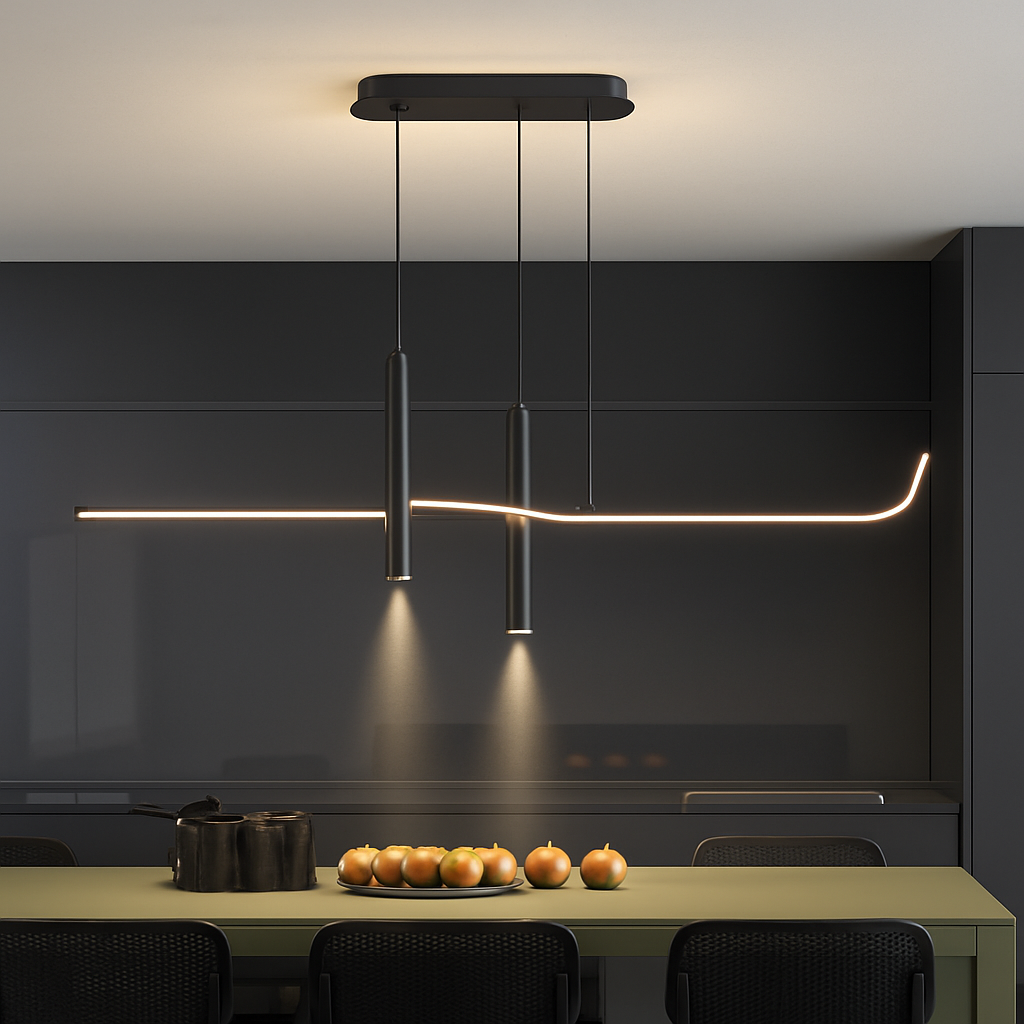 suspension minimaliste moderne pour bar et cuisine