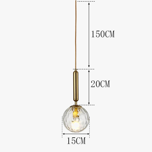 suspension moderne avec éclairage led design élégant