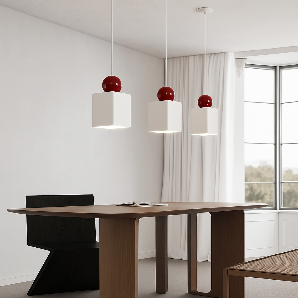 suspension moderne à câble long pour décoration intérieure