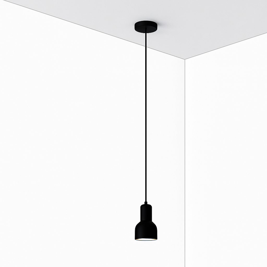 suspension moderne à corde pour un éclairage contemporain élégant