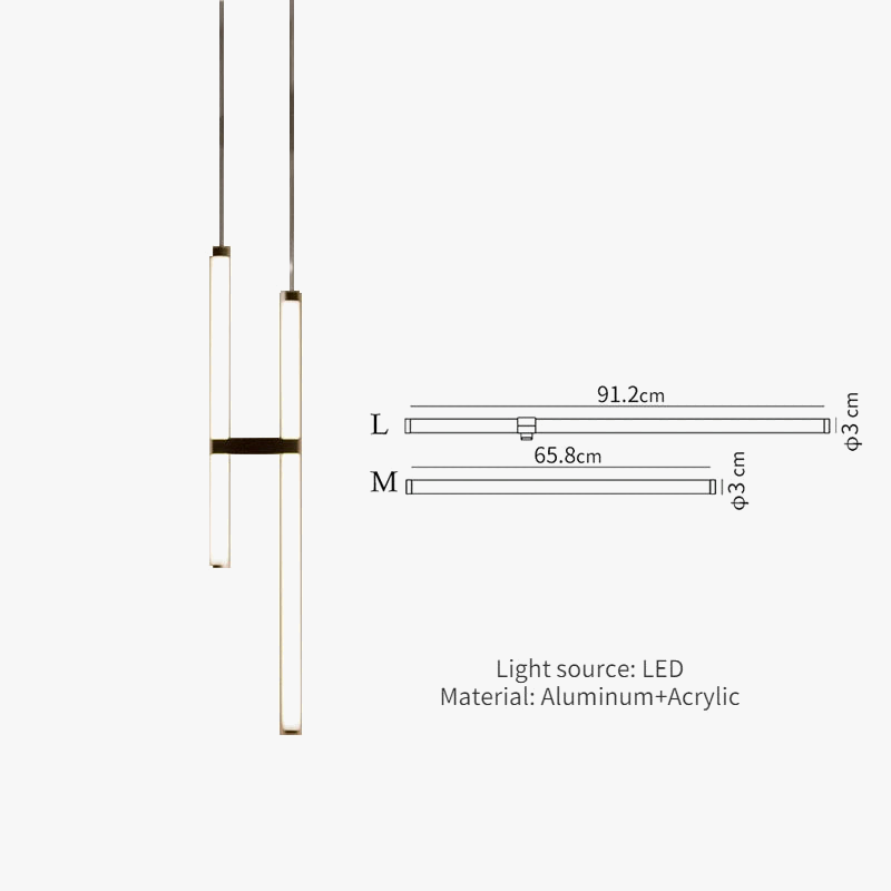 suspension moderne créative pour bar restaurant et balcon