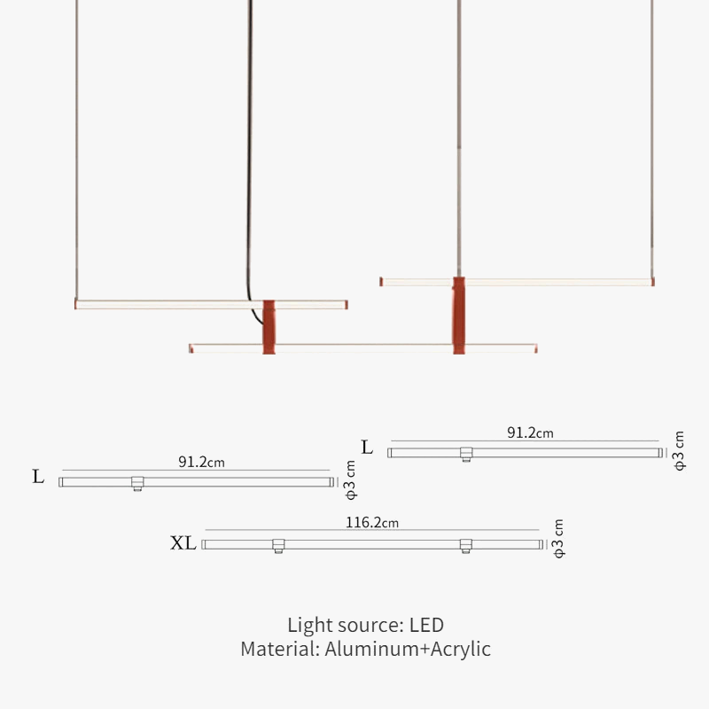 suspension moderne créative pour bar restaurant et balcon