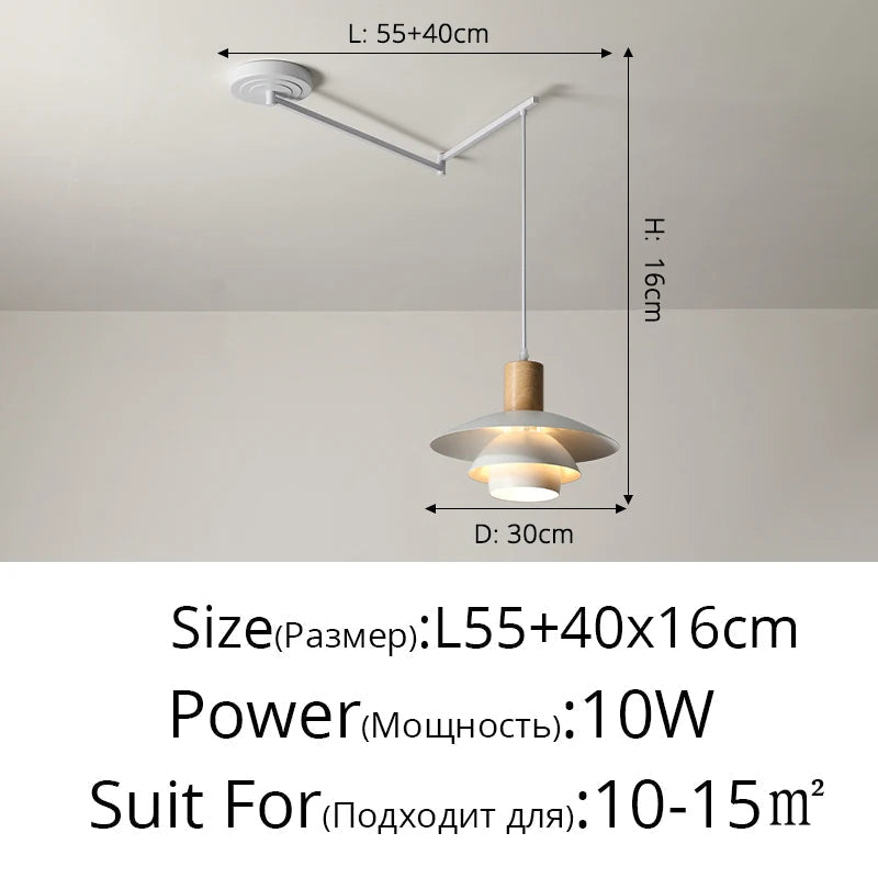 suspension moderne créative pour un éclairage intérieur élégant