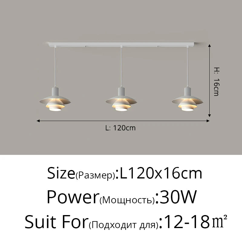 suspension moderne créative pour un éclairage intérieur élégant