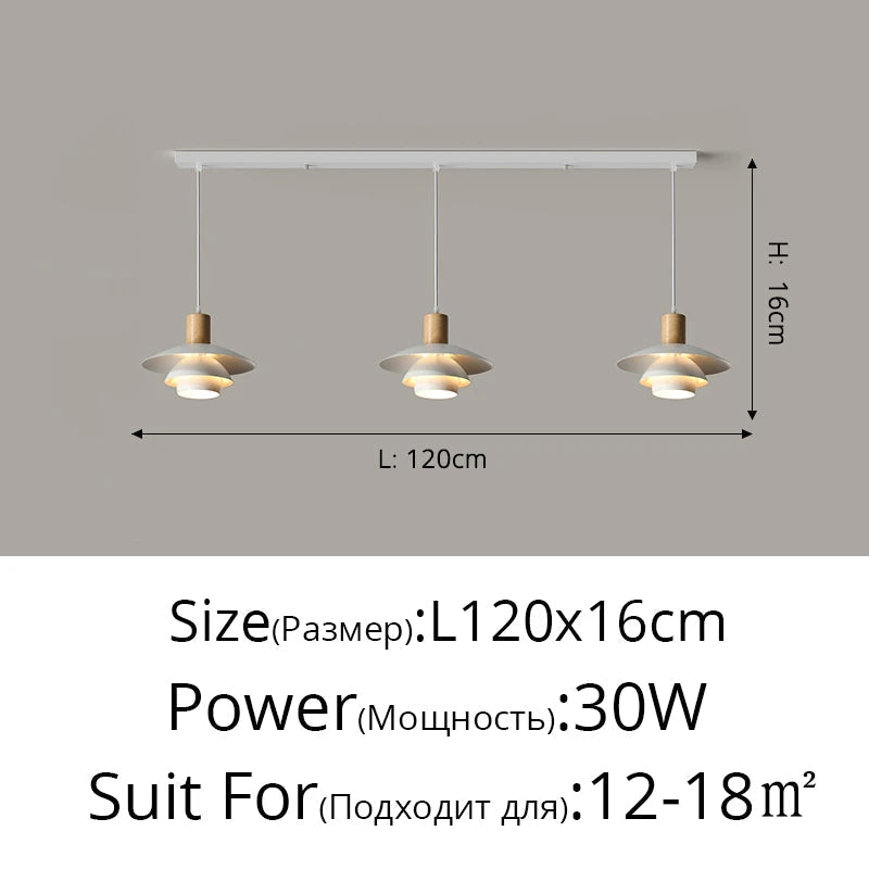 suspension moderne créative pour un éclairage intérieur élégant
