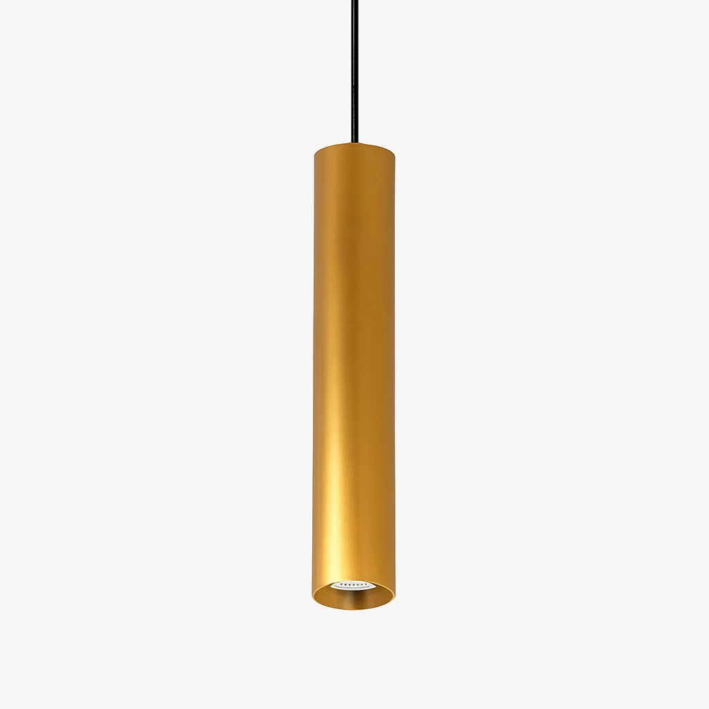 suspension moderne cylindrique en décoration intérieure nordique