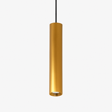 Suspension moderne cylindrique en décoration intérieure nordique