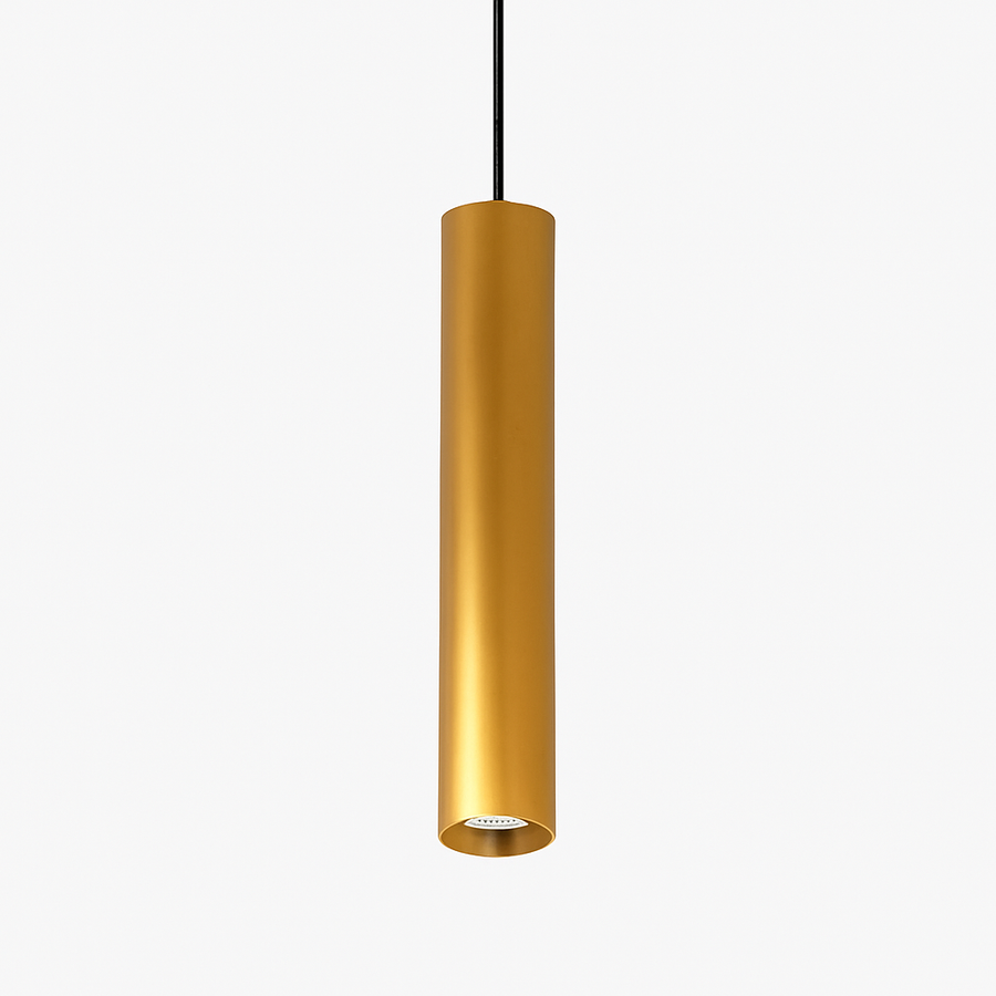 suspension moderne cylindrique en décoration intérieure nordique