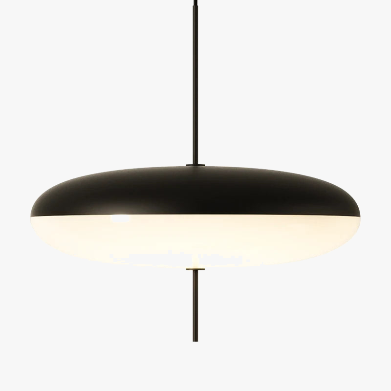 suspension moderne décorative avec fil plat réglable