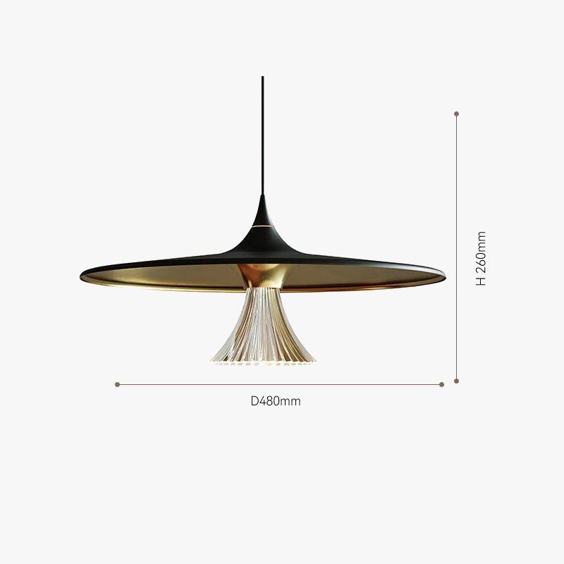 suspension moderne de luxe italienne pour intérieur élégant