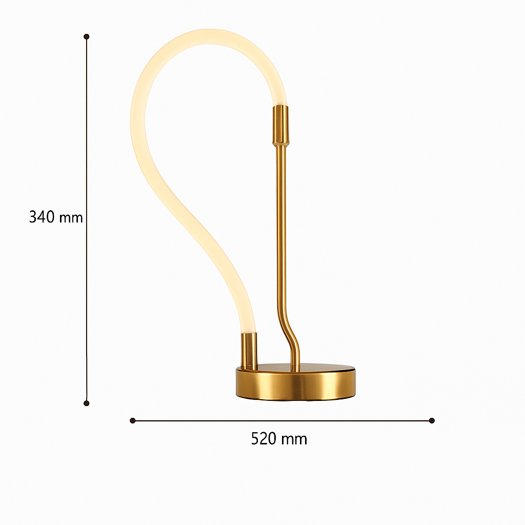 suspension moderne design long tube lumineux flexible pour espace contemporain