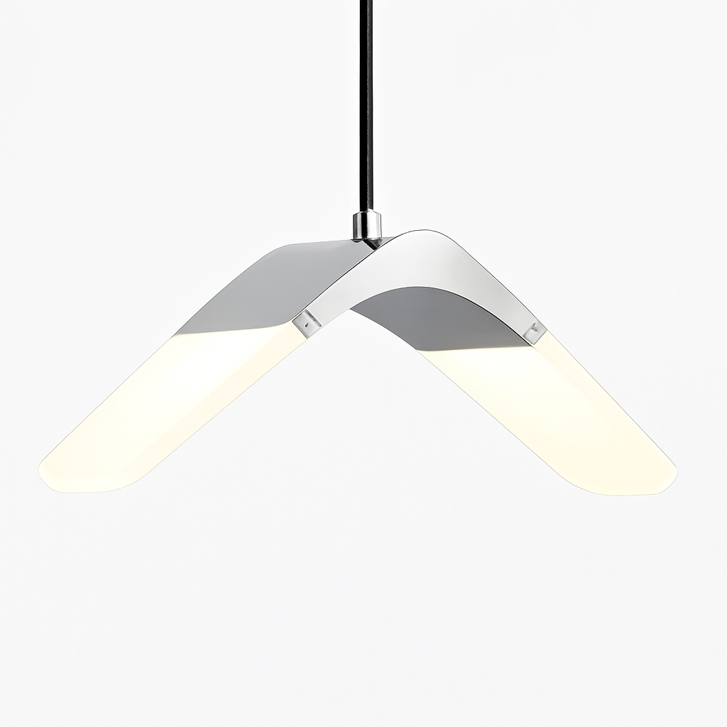 suspension moderne design oiseau volant éclairage tricolore led