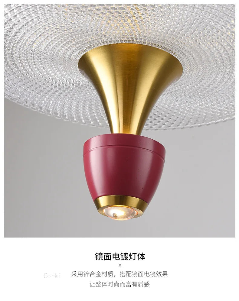 suspension moderne design ovni pour espaces intérieurs lumineux