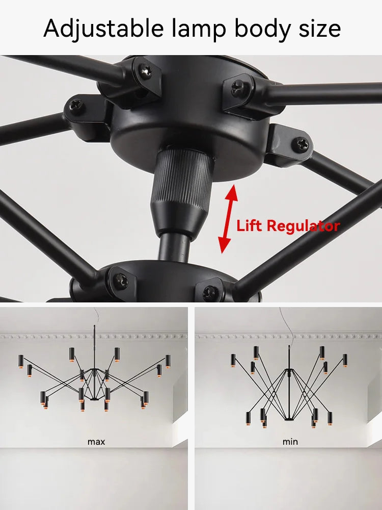 suspension moderne design pour éclairage intérieur élégant