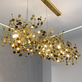 suspension moderne en acier inoxydable pour hôtel loft
