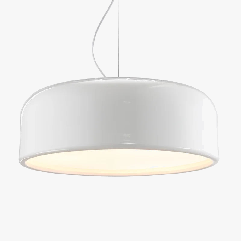 suspension moderne en aluminium luminaire rond pour intérieur