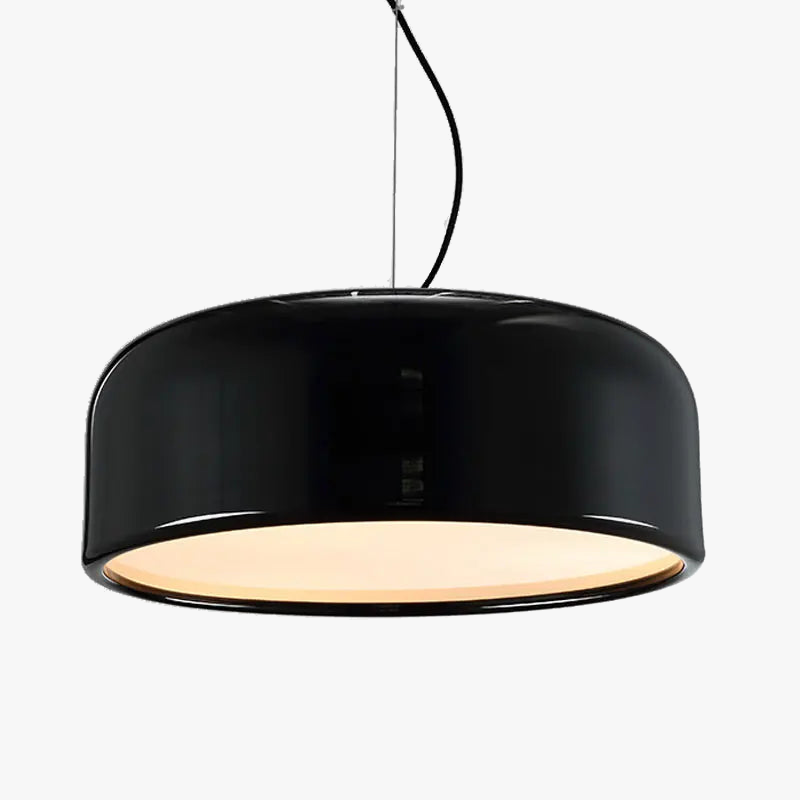 suspension moderne en aluminium luminaire rond pour intérieur