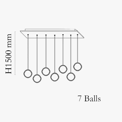 suspension moderne en cristal design luxe pour intérieur décoratif