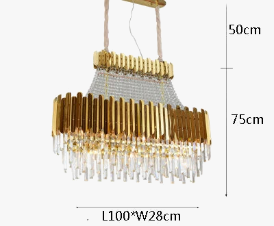 suspension moderne en cristal pour espaces contemporains élégants