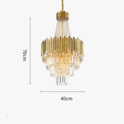suspension moderne en cristal pour espaces contemporains élégants