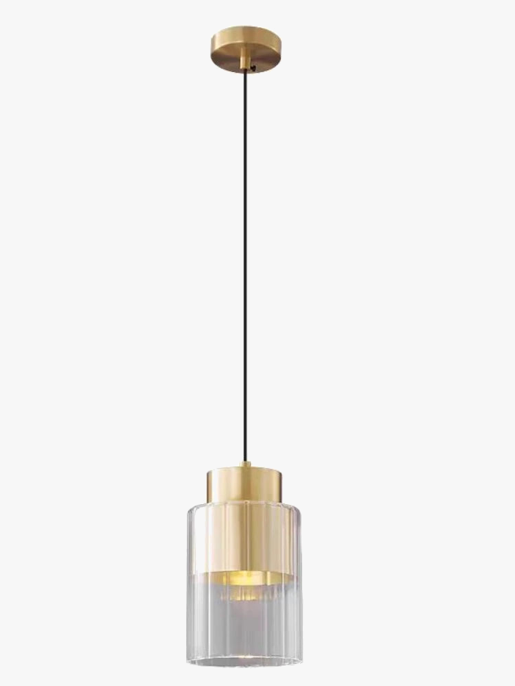 suspension moderne en cuivre pour éclairage créatif luxe