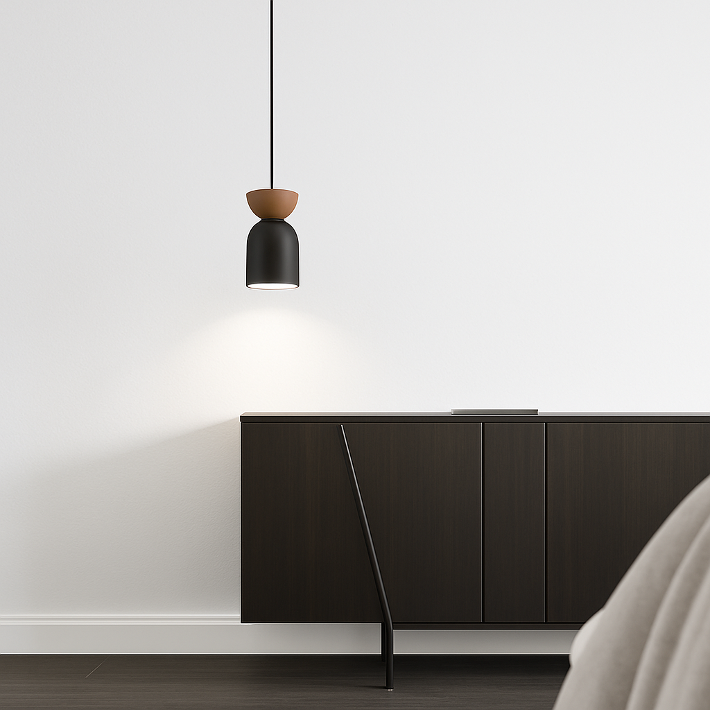 suspension moderne en cuivre pour décoration créative et personnalisée