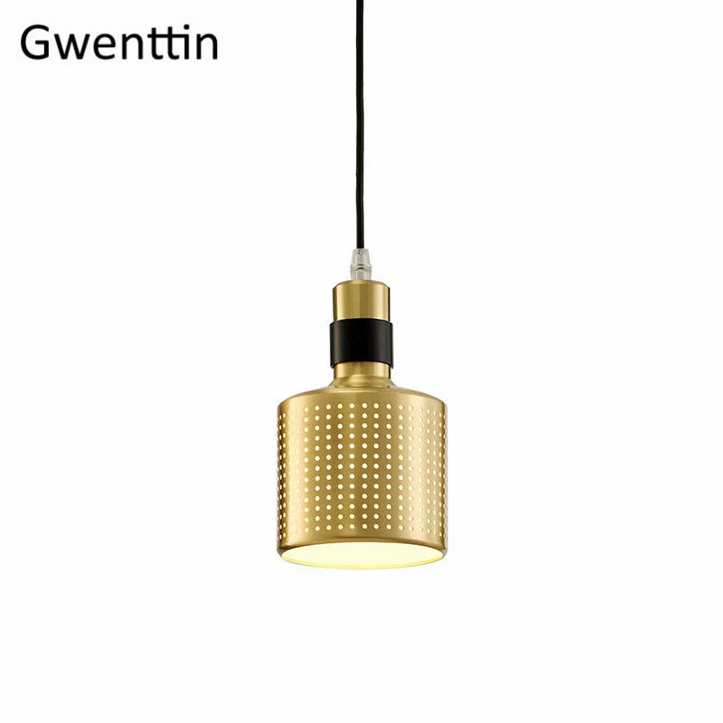 suspension moderne en laiton pour décoration intérieure style industriel