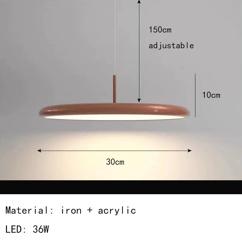 suspension moderne en métal modifiable pour bar et restaurant