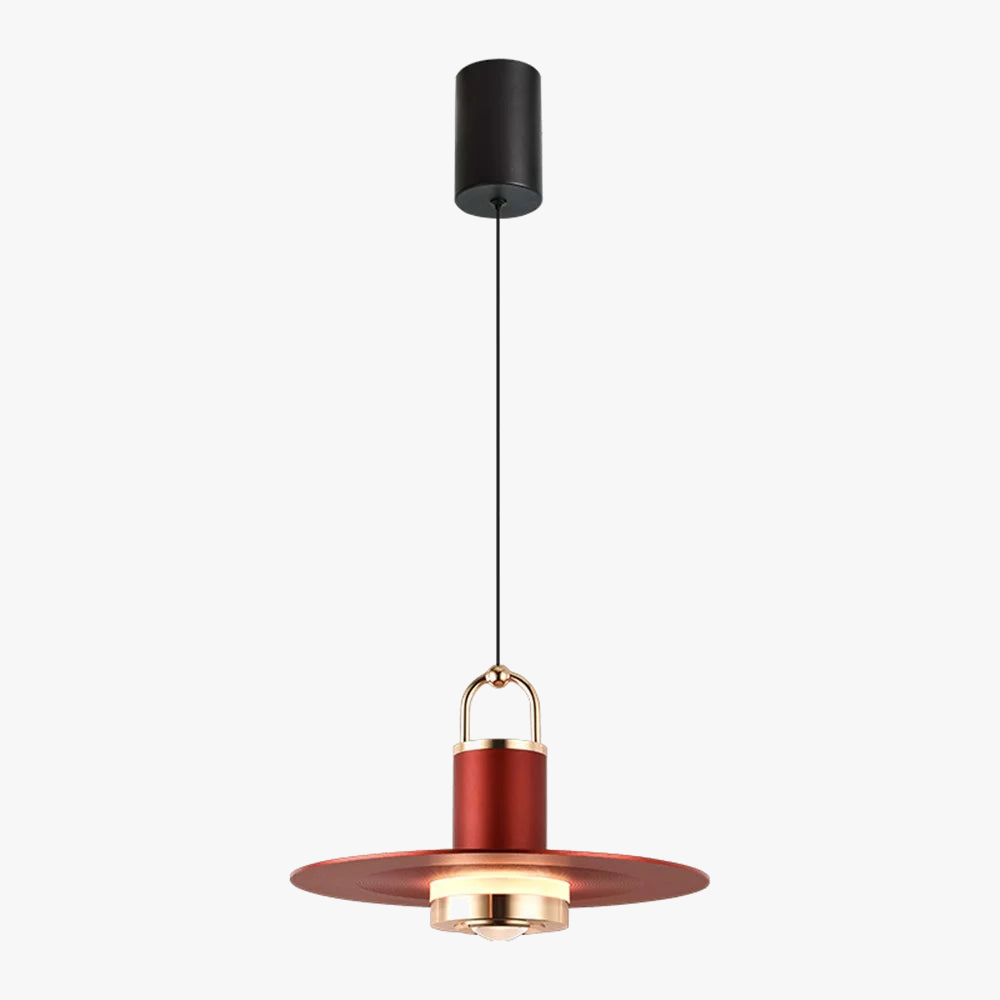 suspension moderne en métal pour éclairage intérieur élégant
